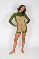 Front view of the Atmosea Bella Springsuit 2mm.