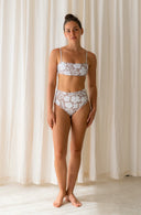 September Atoll Aloha Dune Print Top