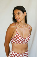 September Josie Marfa Check Boyshorts