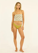 Model wearing the Sisstr La Playa Knit Tube Top from the front.