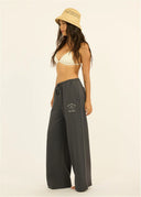 Side view of the Sisstr Seaside Fleece Pant on model.